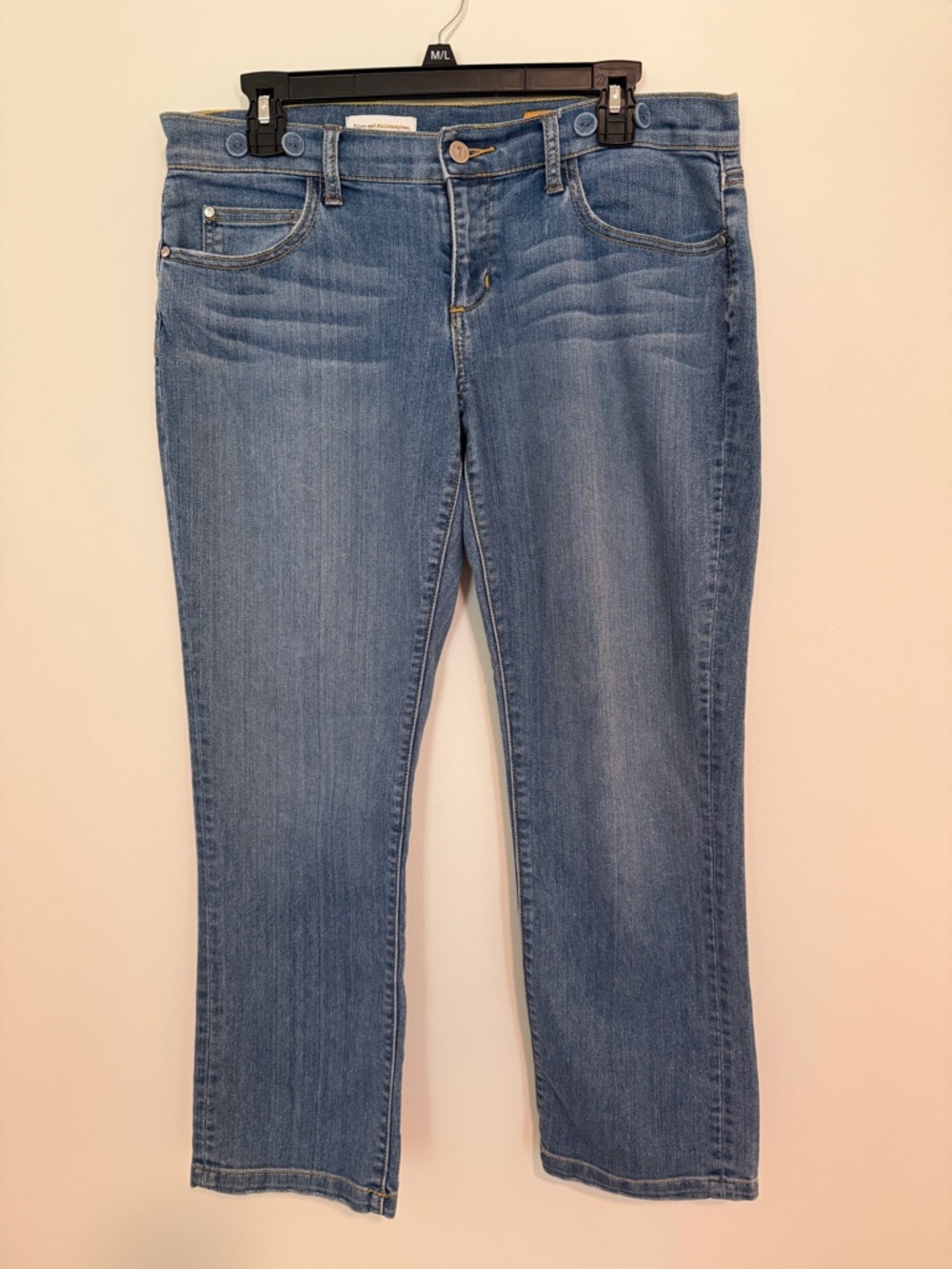 *LIKE NEW* Pilcro and the Letterpress No 30 Low Rise Straight Jeans PETITE
